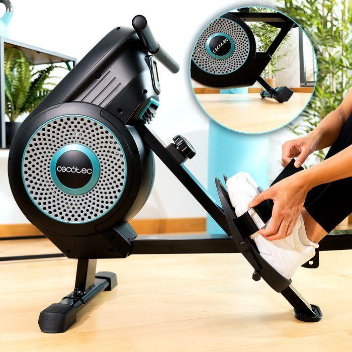 Máquina de Remo CECOTEC Drumfit Rower Eolo Magno (8 níveis - Resistência a ar e magnética) — miniatura 5