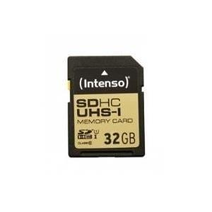 Cartão de Memória INTENSO Premium 3421480 (32GB - Class 10 - 90 MB/s - Preto)