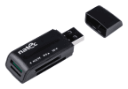 Leitor de Cartões de Memória NATEC ANT 3 (USB 2.0 - Preto)