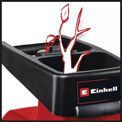 Triturador de Jardim Elétrico Silencioso EINHELL GC-RS 60 CB (Vermelho/Preto), miniatura 4