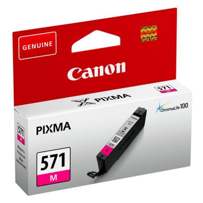 Tinteiro CANON CLI-571M (306 páginas - Pixma MG575x, MG685x, MG775x - Magenta), miniatura 3