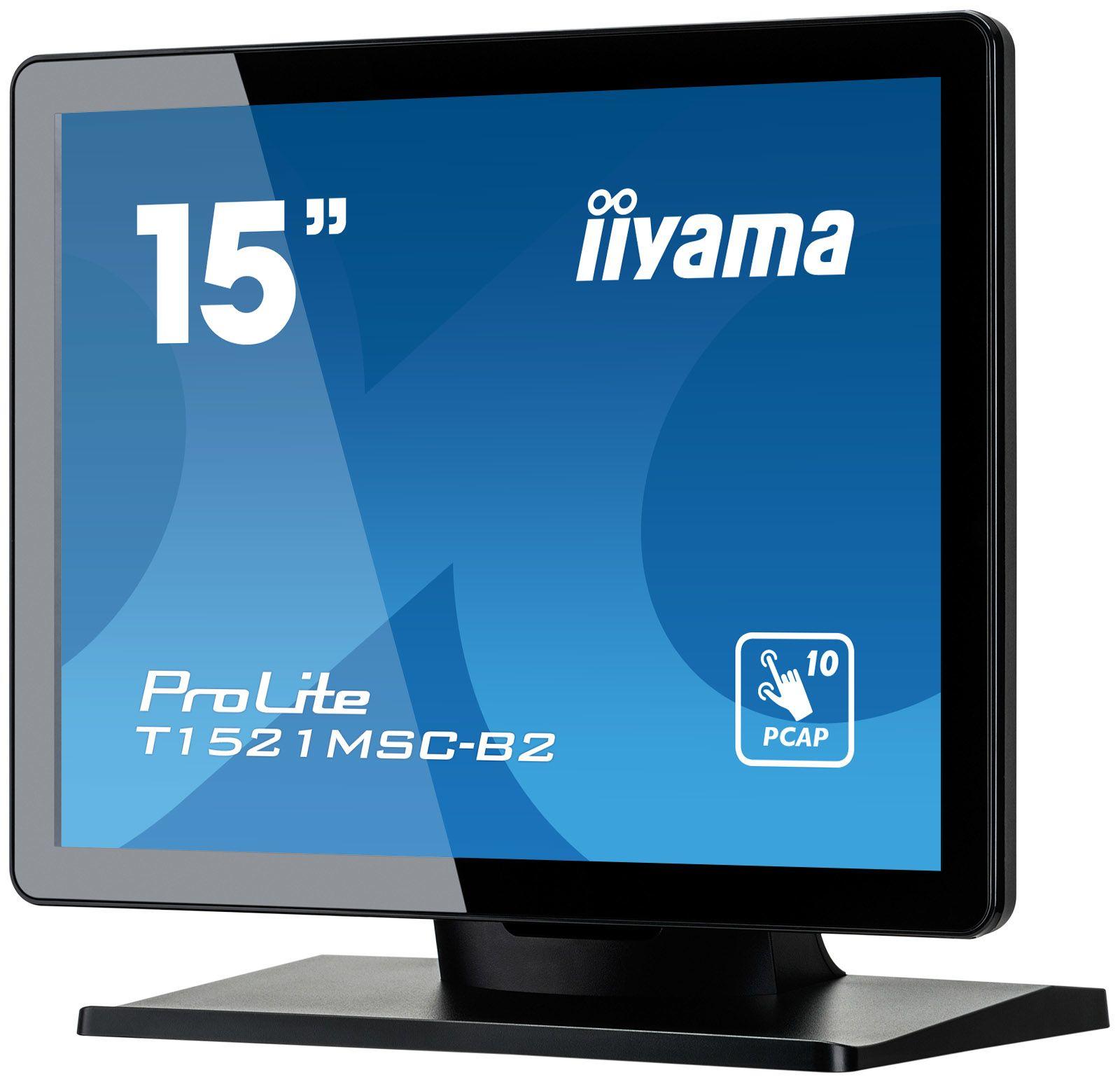 Monitor IIYAMA ProLite T1521MSC-B2 (15" - TN - 1024 x 768 pixels - Preto) — miniatura 5