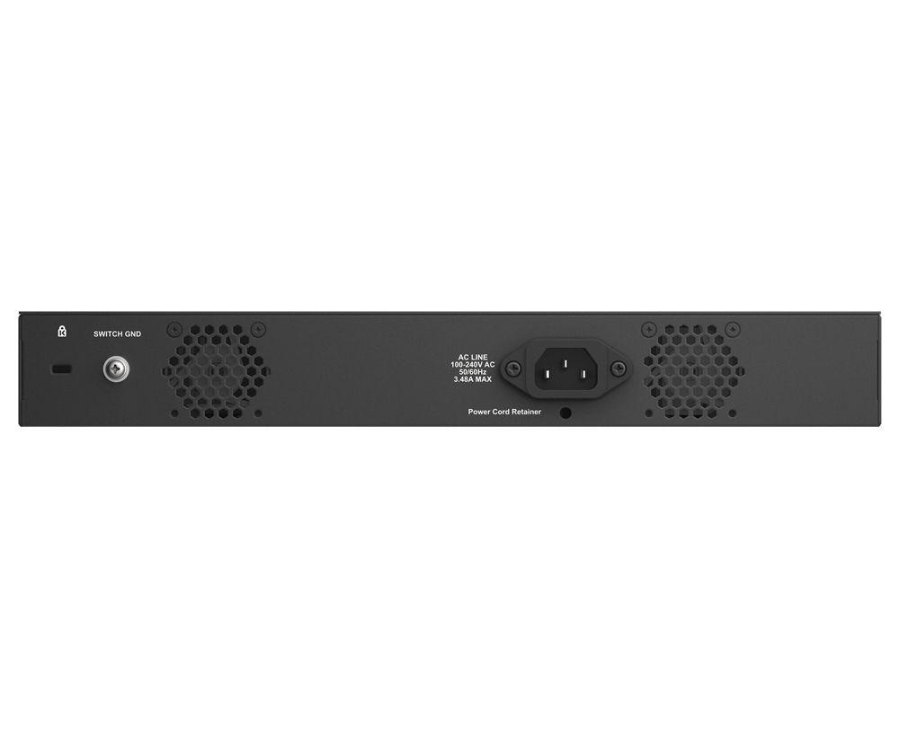 Switch Gerido D-LINK DMS-1250-10SP/E (2,5G Ethernet - 100/1000/2500 Mbit/s - 80 Gbit/s - Preto), miniatura 4