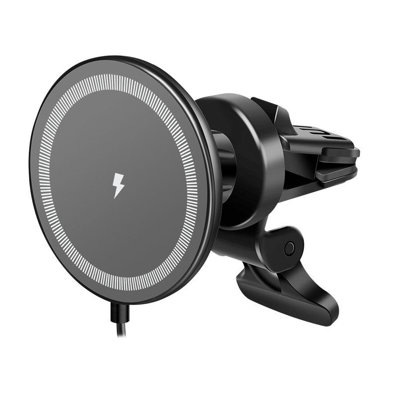 Suporte de Telemóvel para Carro LOGILINK PA0333 (15 W - Preto)