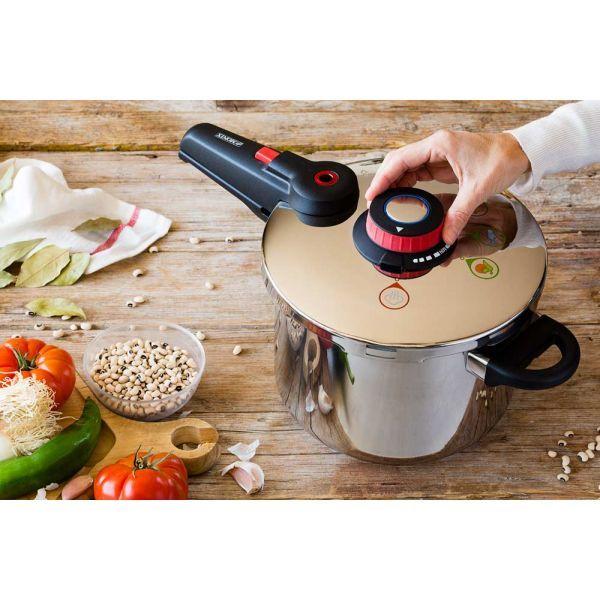 Panela de Pressão Rápida MONIX Selecta/Express (Inox) — miniatura 4