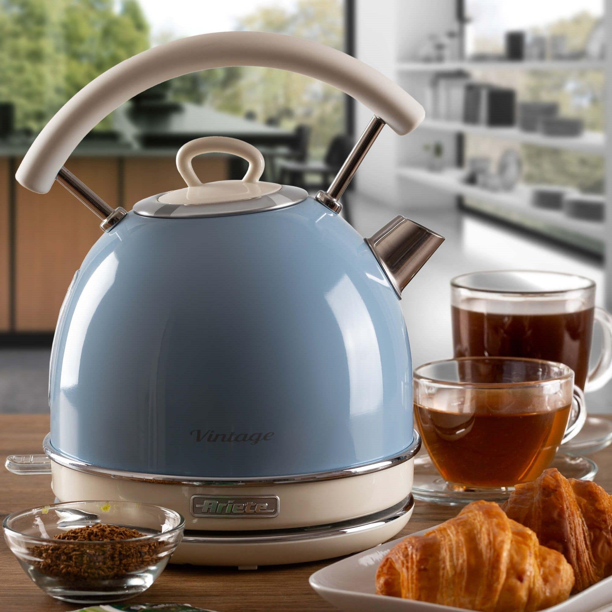 Jarro Elétrico ARIETE Vintage 2877/05 (2000 W - 1,7 l - Altura 28 cm - Azul-claro), miniatura 8
