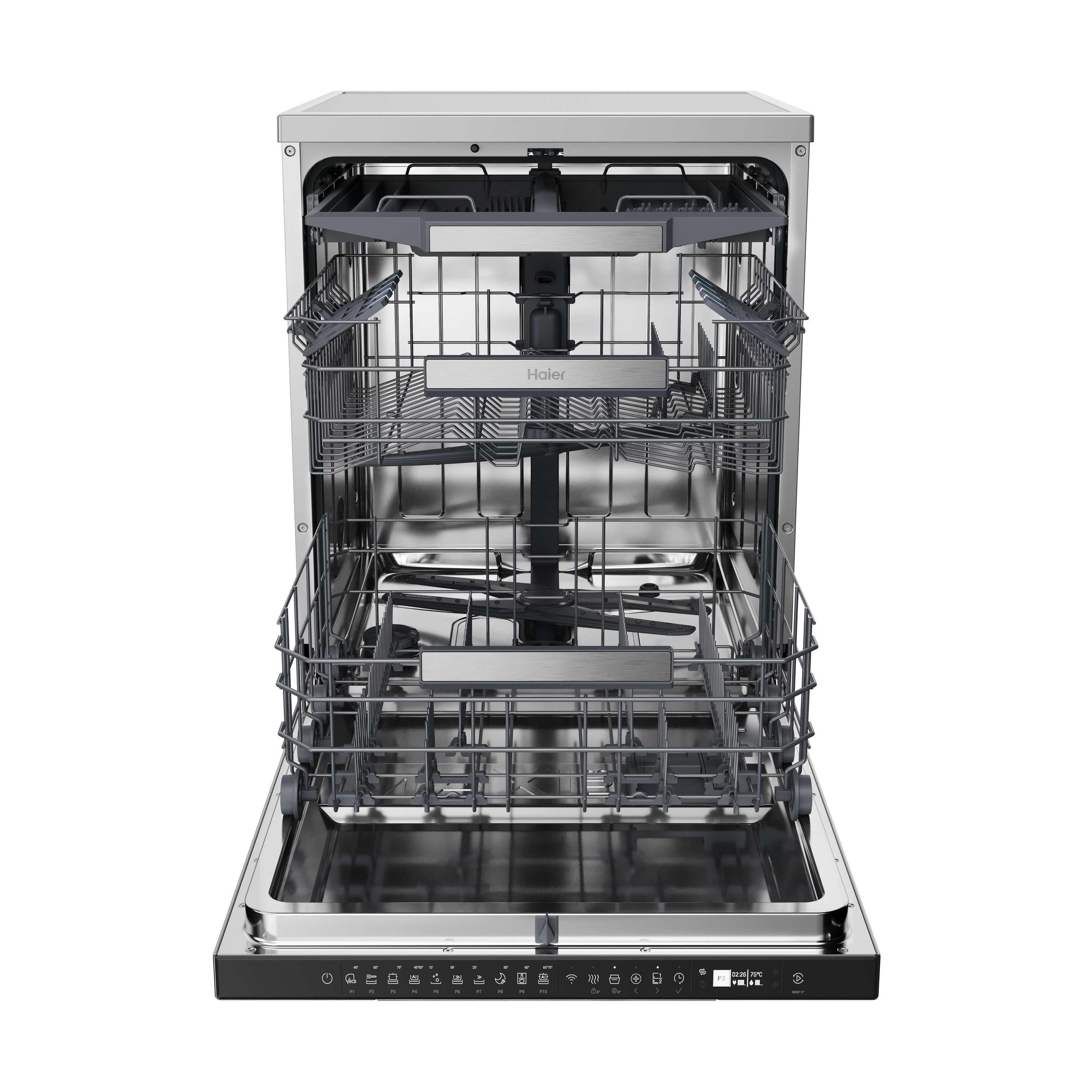 Máquina de Lavar Loiça Independente HAIER XF5C4M1X (15 talheres - C - 9,5 l - Inox), miniatura 5
