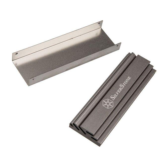 Dissipador para SSD M.2 SILVERSTONE TECHNOLOGY SST-TP04 (SSD M.2 - Prateado), miniatura 3