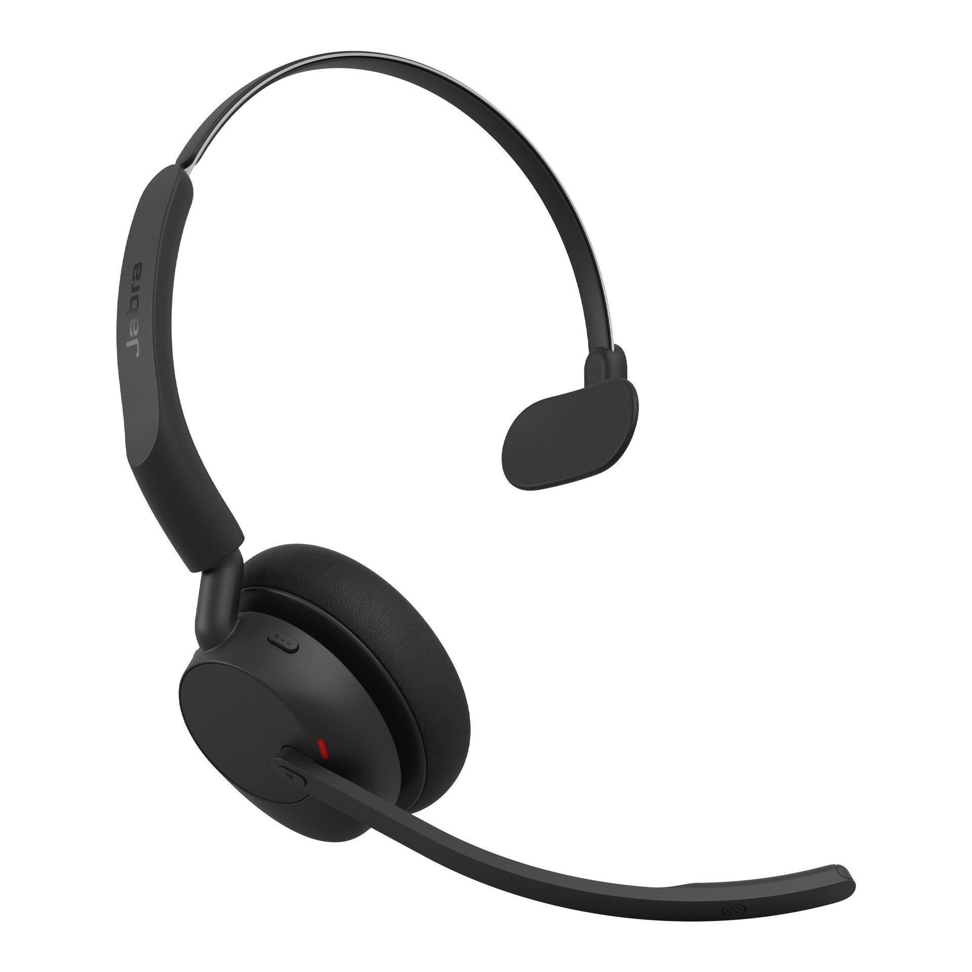Headset Mono JABRA Evolve3 45 Mono Link 390C (Monofónico - Sem fios - Supra-aural - Preto)