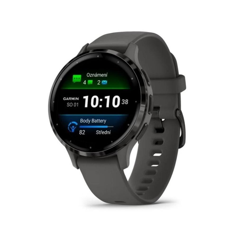 Smartwatch GARMIN Venu 3S (Redondo - Android, iOS - AMOLED - Cinzento)