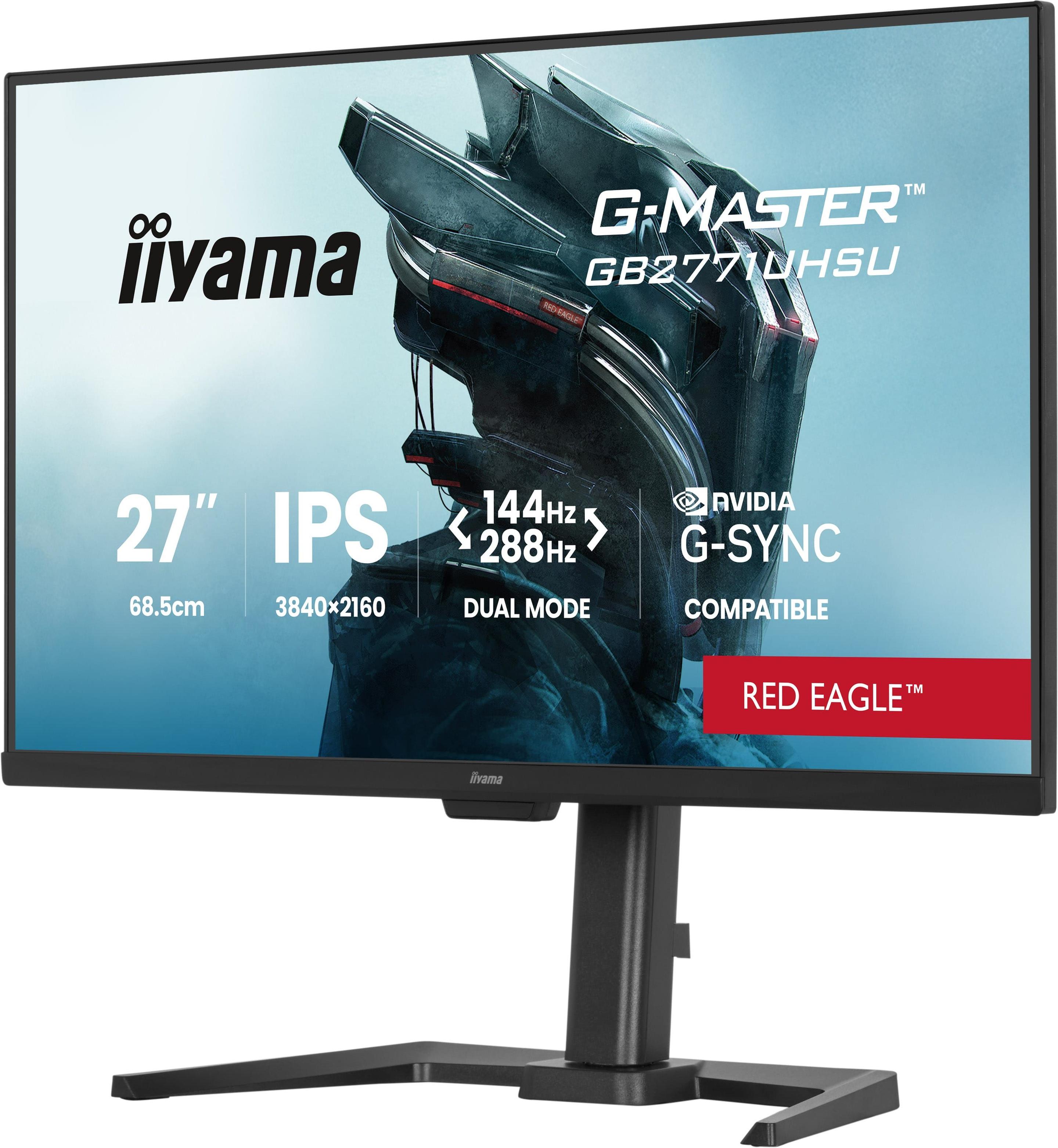 Monitor IIYAMA G-MASTER GB2771UHSU-B1 (27" - IPS - 144 Hz - Preto) — miniatura 2