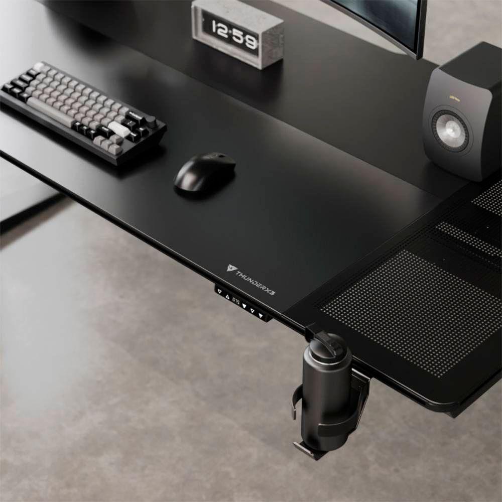 Secretária Gaming Elétrica THUNDERX3 LAB-X (Preta), miniatura 5