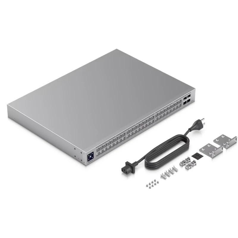 Switch Gerido UBIQUITI UniFi USW-Pro-Max-48 (100/1000/2500 Mbit/s - 224 Gbit/s - L3 - Cinzento) — miniatura 3