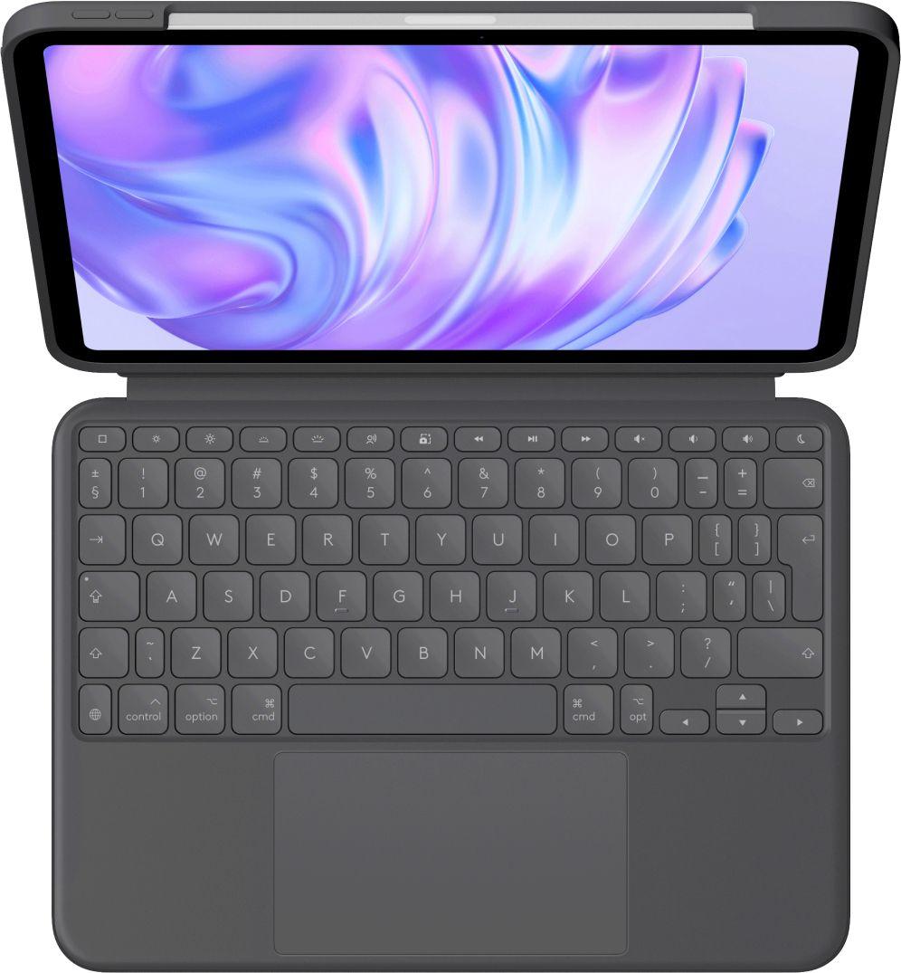 Teclado LOGITECH Combo Touch (Estados Unidos - Mini - Smart Connector - Grafite) — miniatura 2