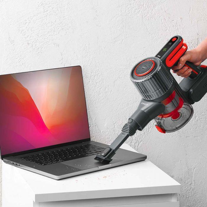 Aspirador Vertical 2 em 1 POLTI Forzaspira D-Power SR550 (Altura 110,5 cm - 40 min - 0,6 l - Preto e Vermelho), miniatura 6