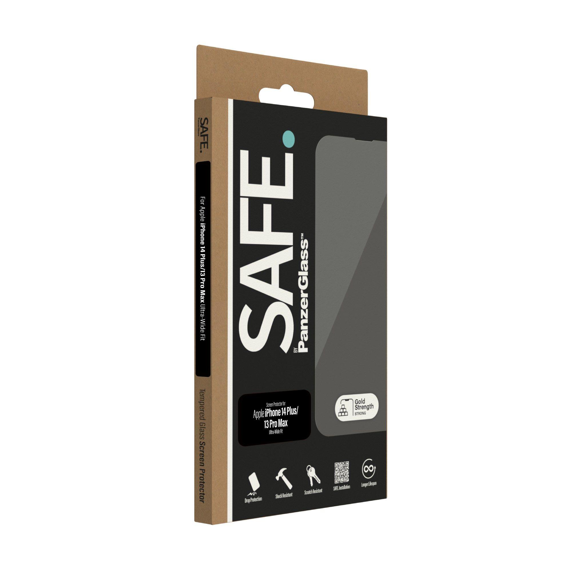 Película de Proteção de Ecrã PANZERGLASS SAFE95175 (Apple - Transparente), miniatura 4