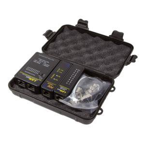 Testador de Cabos de Rede LOGILINK WZ0015P (RJ-11, RJ-12, RJ-45 - Rede, telefónicos e coaxiais - Preto), miniatura 3