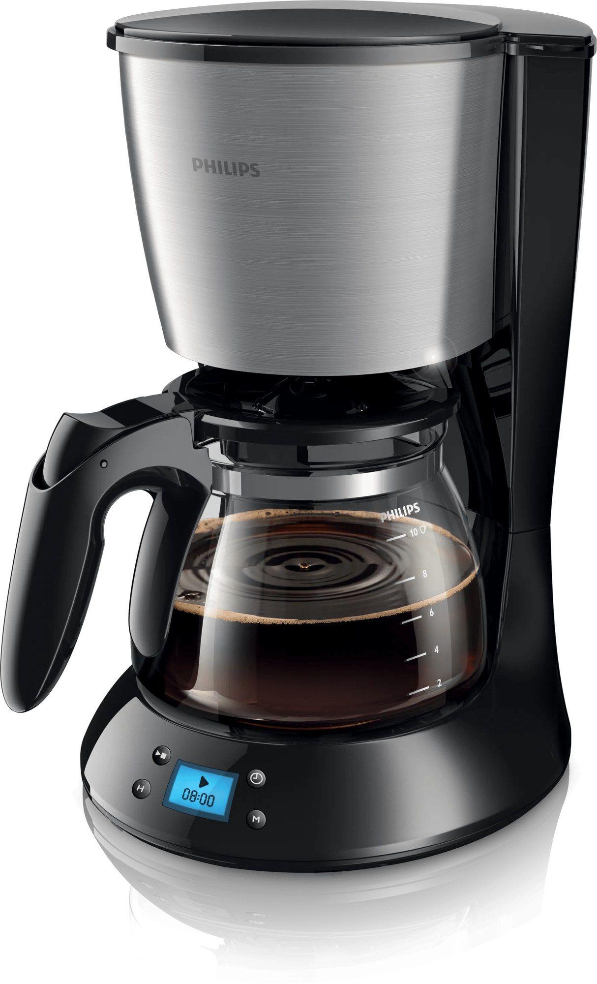 Máquina de Café de Filtro PHILIPS Daily Collection HD7459/20 (Café moído - 1080 W - 1,259 l)