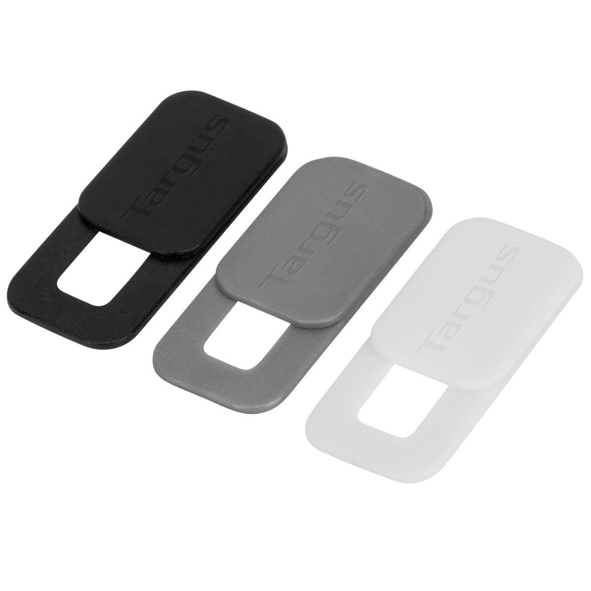 Cobertura de Privacidade para Webcam TARGUS AWH025GL (Computador portátil - Preto, Cinzento e Branco)