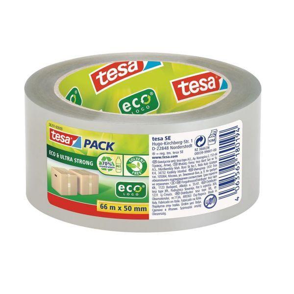 Fita Adesiva de Embalagem TESA tesapack Strong Paper Ultra Strong (Transparente)