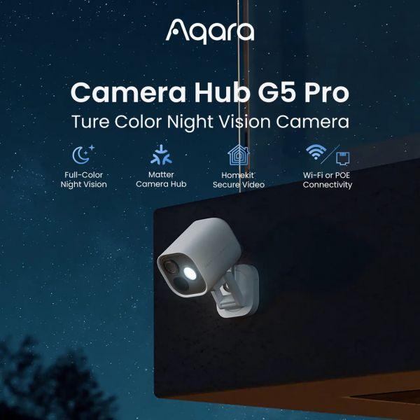 Câmara de Segurança AQARA Camera Hub G5 Pro (Teto/parede - 4MP 2.6K - 2688 x 1520 píxeis - Branco), miniatura 3