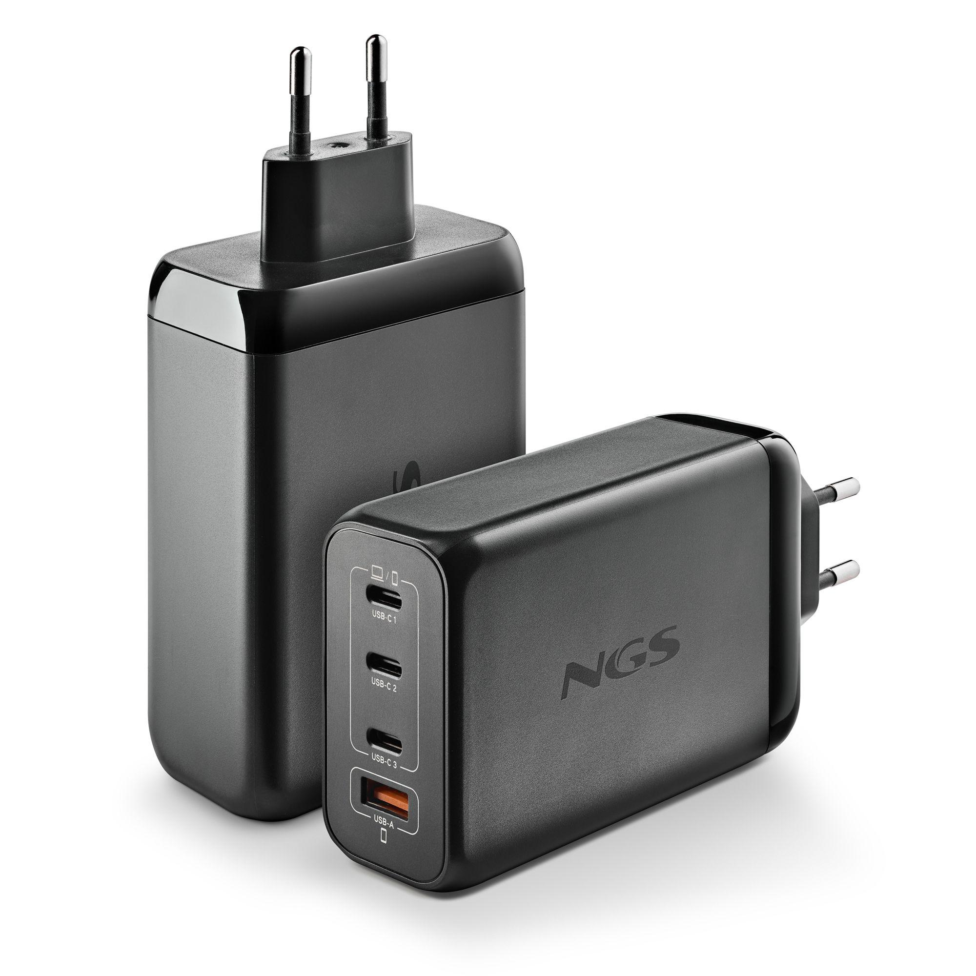 Carregador de Parede NGS BUD 240W (Universal - Corrente alternada - Preto), miniatura 2