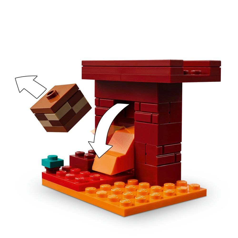 LEGO 21266 Minecraft A Batalha da Lava do Nether (6+ anos - 99 peças) — miniatura 5