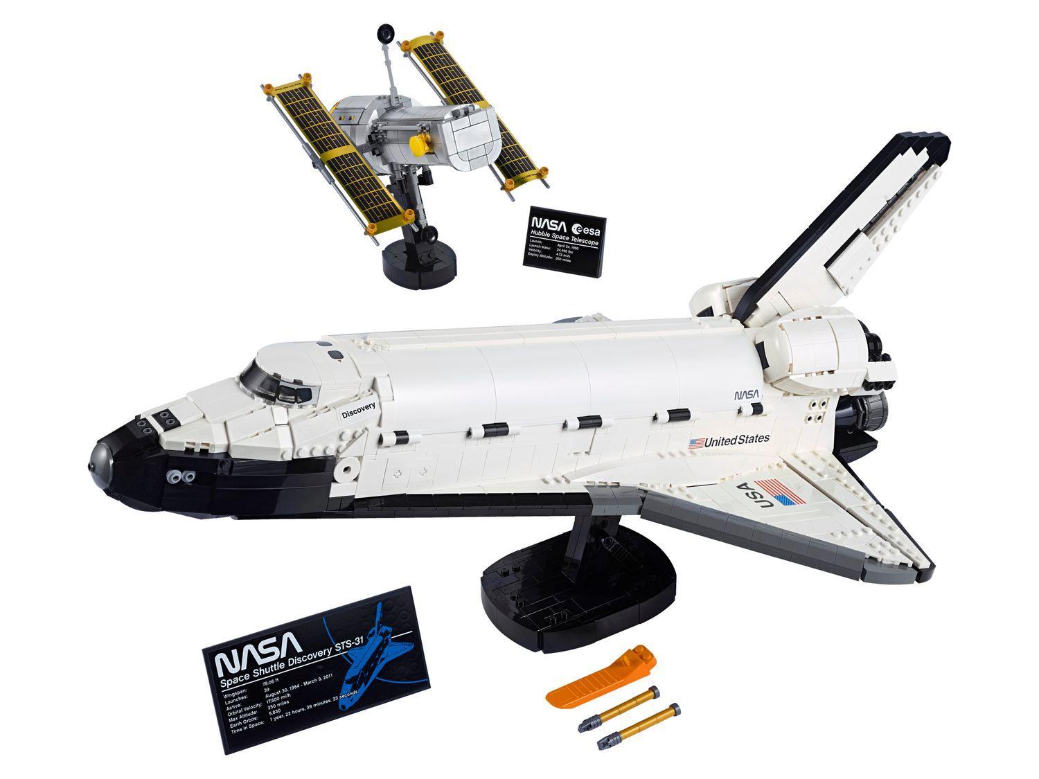 LEGO 10283 Icons Vaivém Espacial Discovery da NASA (18+ anos - 2354 peças)