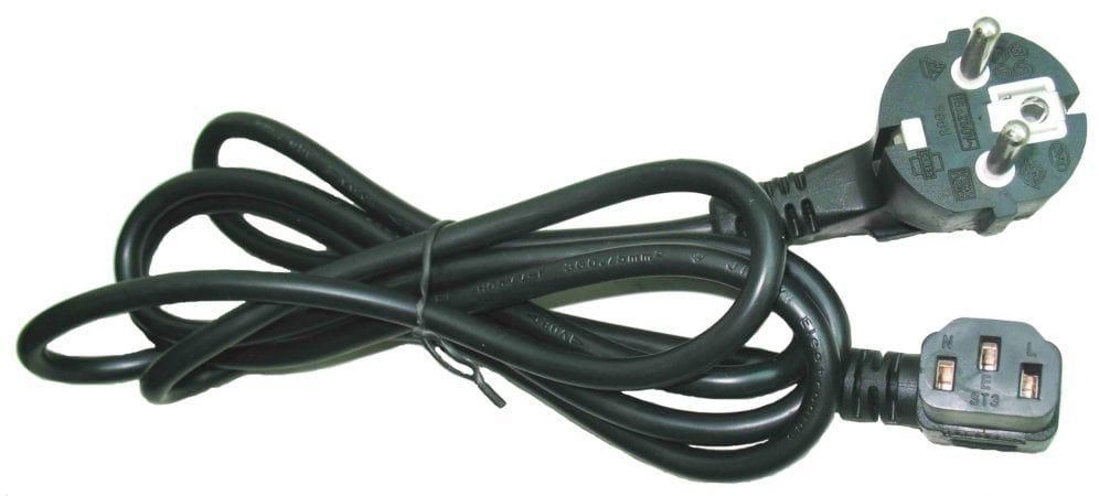 Cabo de Alimentação GEMBIRD PC-186A-VDE (1,8 m - Preto) — miniatura 4
