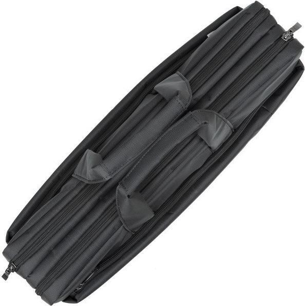 Mala Rígida para Portátil RIVACASE 8257 (Poliéster - 43,9 cm - Altura 31 cm - Preto)