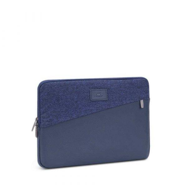 Bolsa para Portátil RIVACASE Egmont 7903BLUE (Poliéster, poliuretano - 13,3 polegadas - Altura 2,5 cm - Azul) — miniatura 2