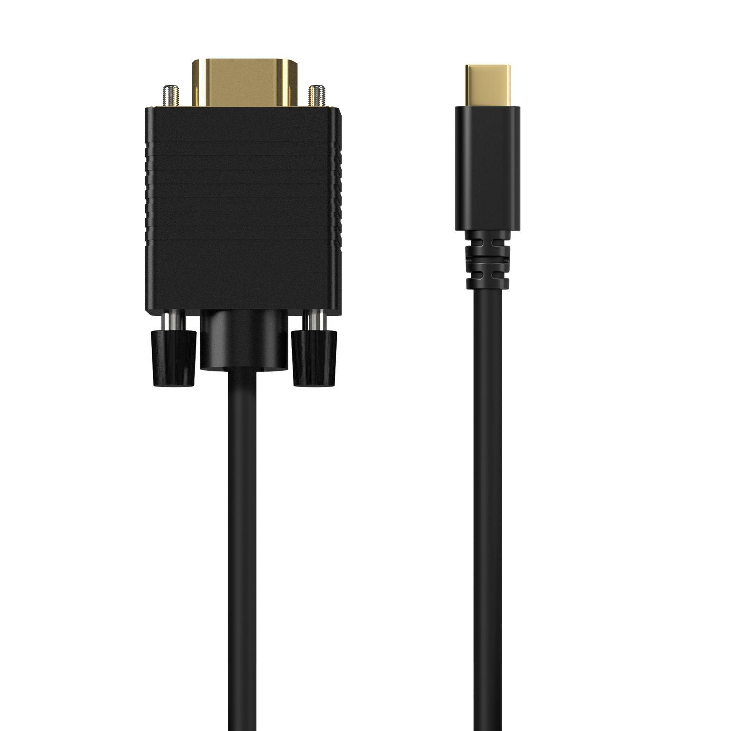 Cabo Conversor AISENS A109-0693 (1,8 m - USB Type-C - Preto)