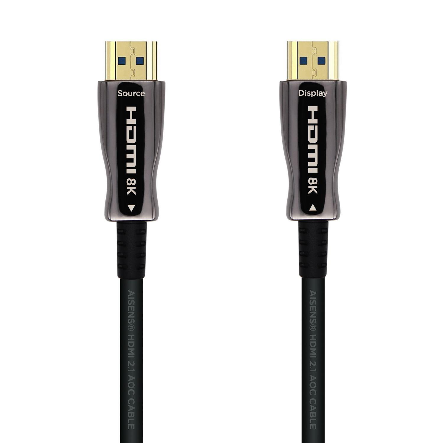 Cabo HDMI AISENS A153-0523 (70 m - 120 Hz - HDMI Type A - Preto)