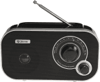 Rádio Portátil DENVER TR-51 (Preto)