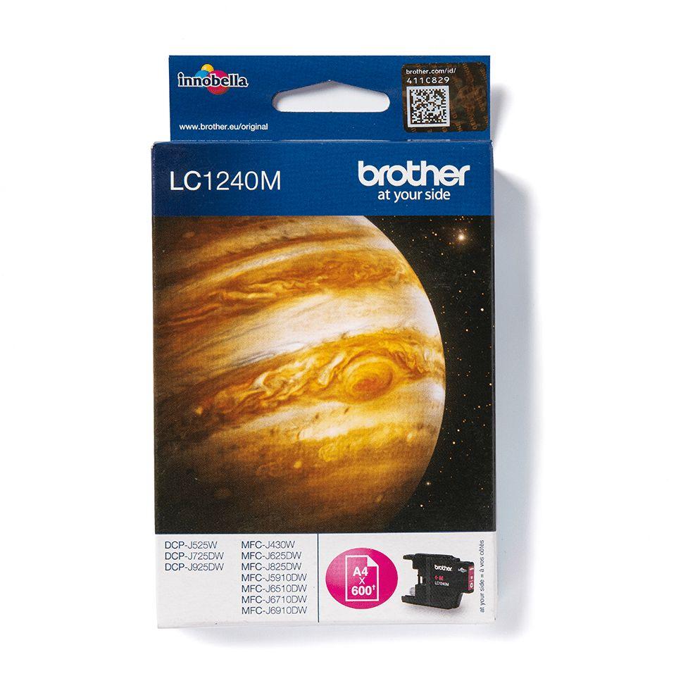 Tinteiro BROTHER LC1240M (600 páginas - Magenta)