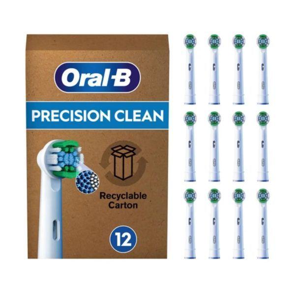 Cabeças de Substituição para Escova de Dentes Elétrica ORAL-B Precision Clean (Branco)