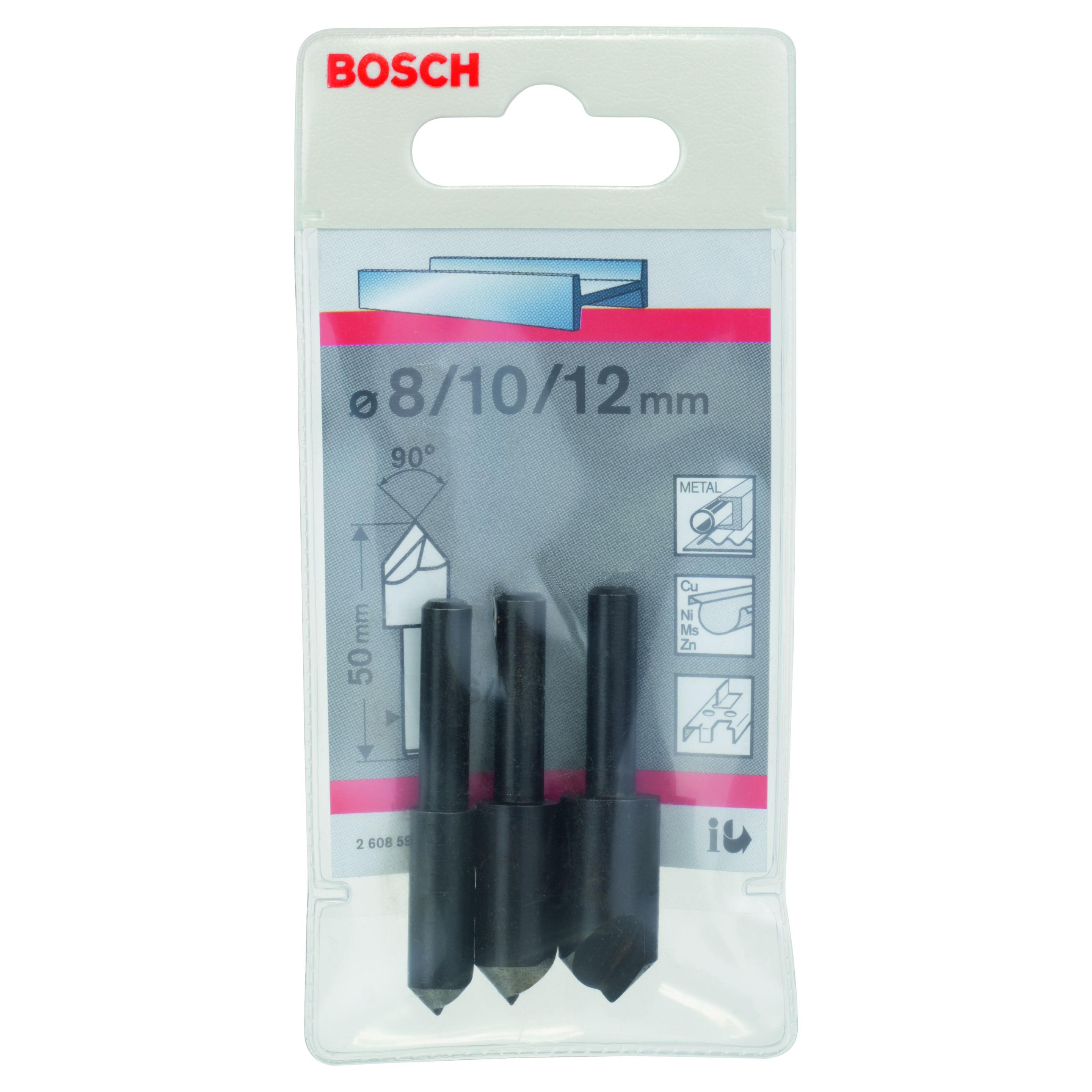 Conjunto de Escareadores BOSCH 2608596667 (HSS), miniatura 2