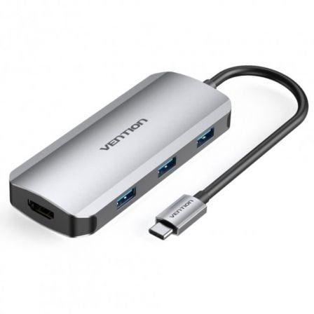 Docking USB-C VENTION TOFHB (Preto)