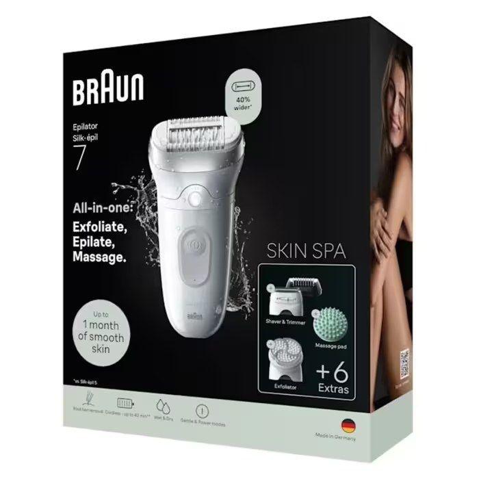 Depiladora BRAUN Silk-épil 7 7-081 (Branco), miniatura 7