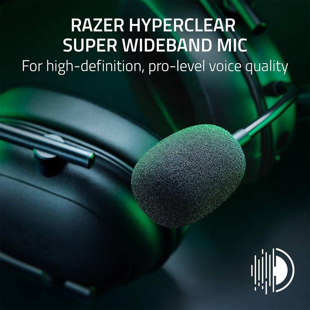 Headset Gaming RAZER BlackShark V2 HyperSpeed (Binaural - Com fios e sem fios - Circum-aural - Preto) — miniatura 3