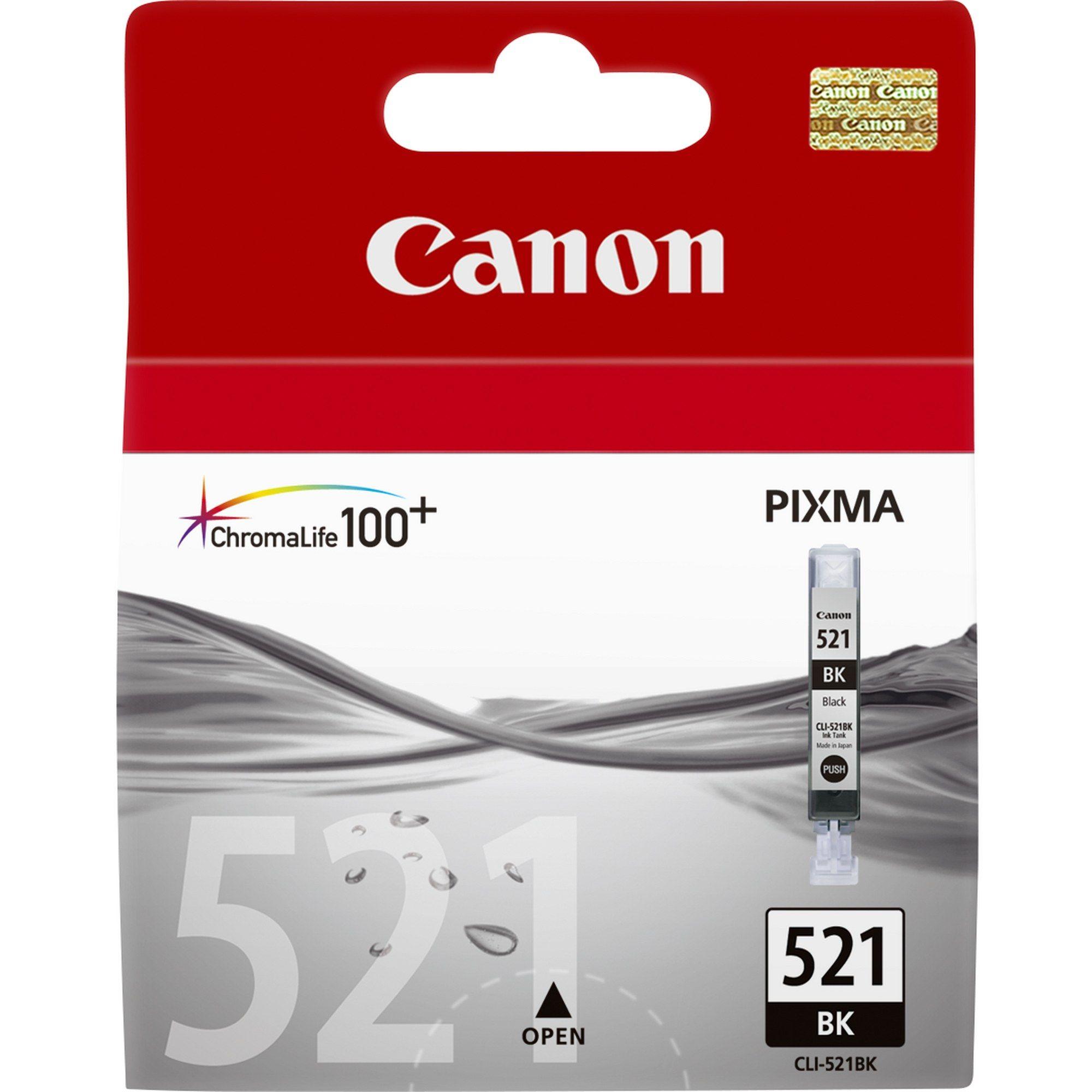 Tinteiro CANON CLI-521BK (Preto)