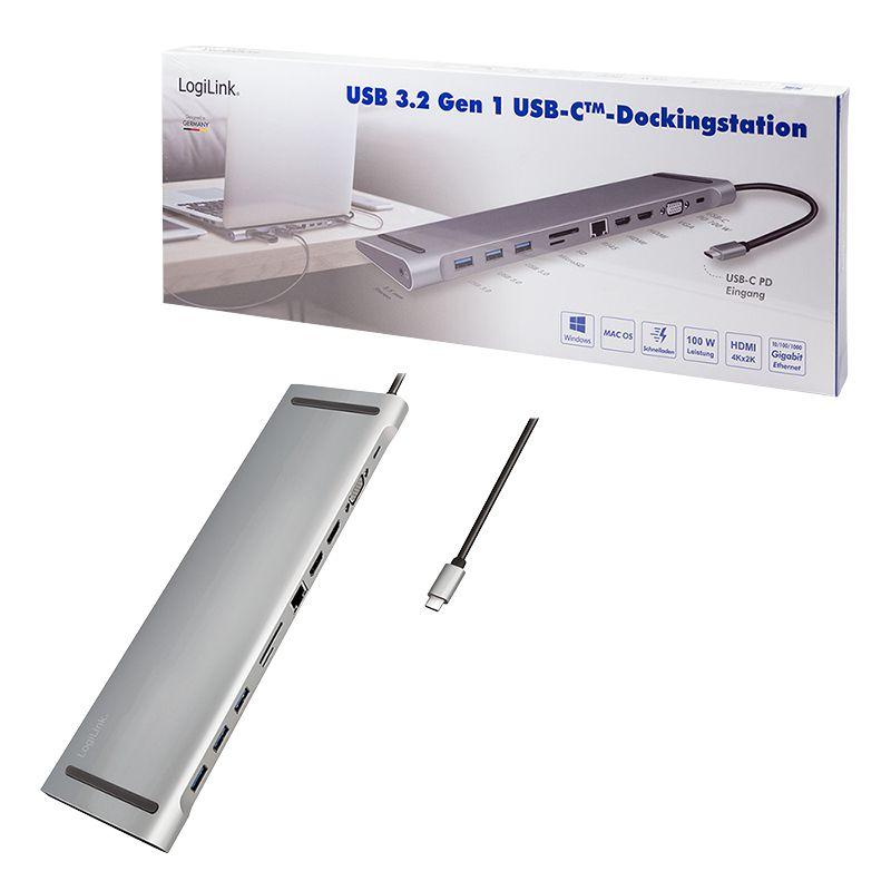 Base de Ligação LOGILINK UA0373 (20 cm - Alumínio) — miniatura 10