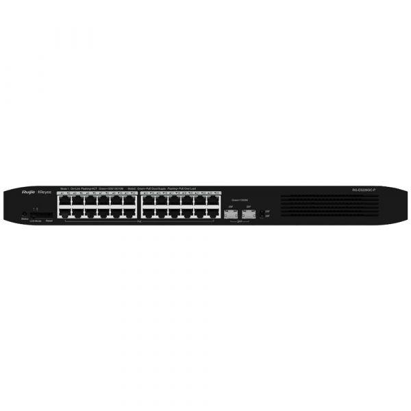 Switch Smart Managed RUIJIE NETWORKS RG-ES226GC-P (10/100/1000 Mbps - PoE/PoE+, até 370 W) — miniatura 2