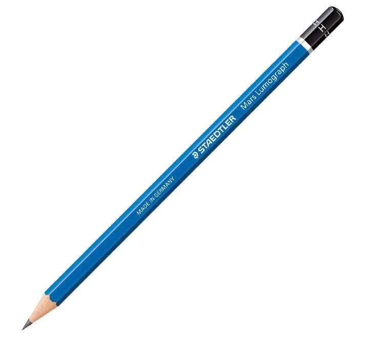 Lápis de Grafite STAEDTLER Mars Lumograph 100 (Grafite - 2 mm - Pack de 12)
