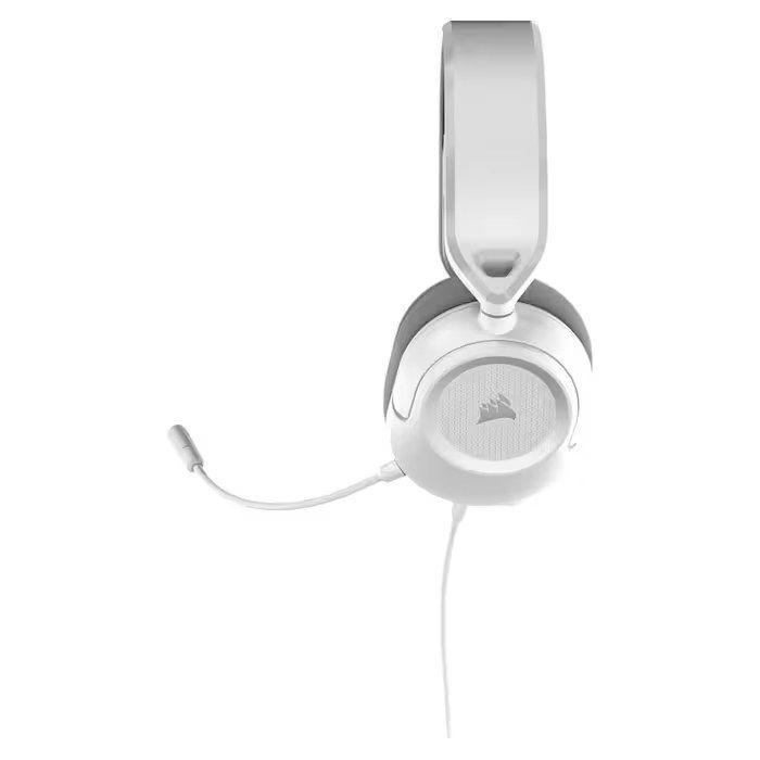Headset Gaming CORSAIR HS35 v3 (Binaural - Com fios - Circum-aural - Branco) — miniatura 2