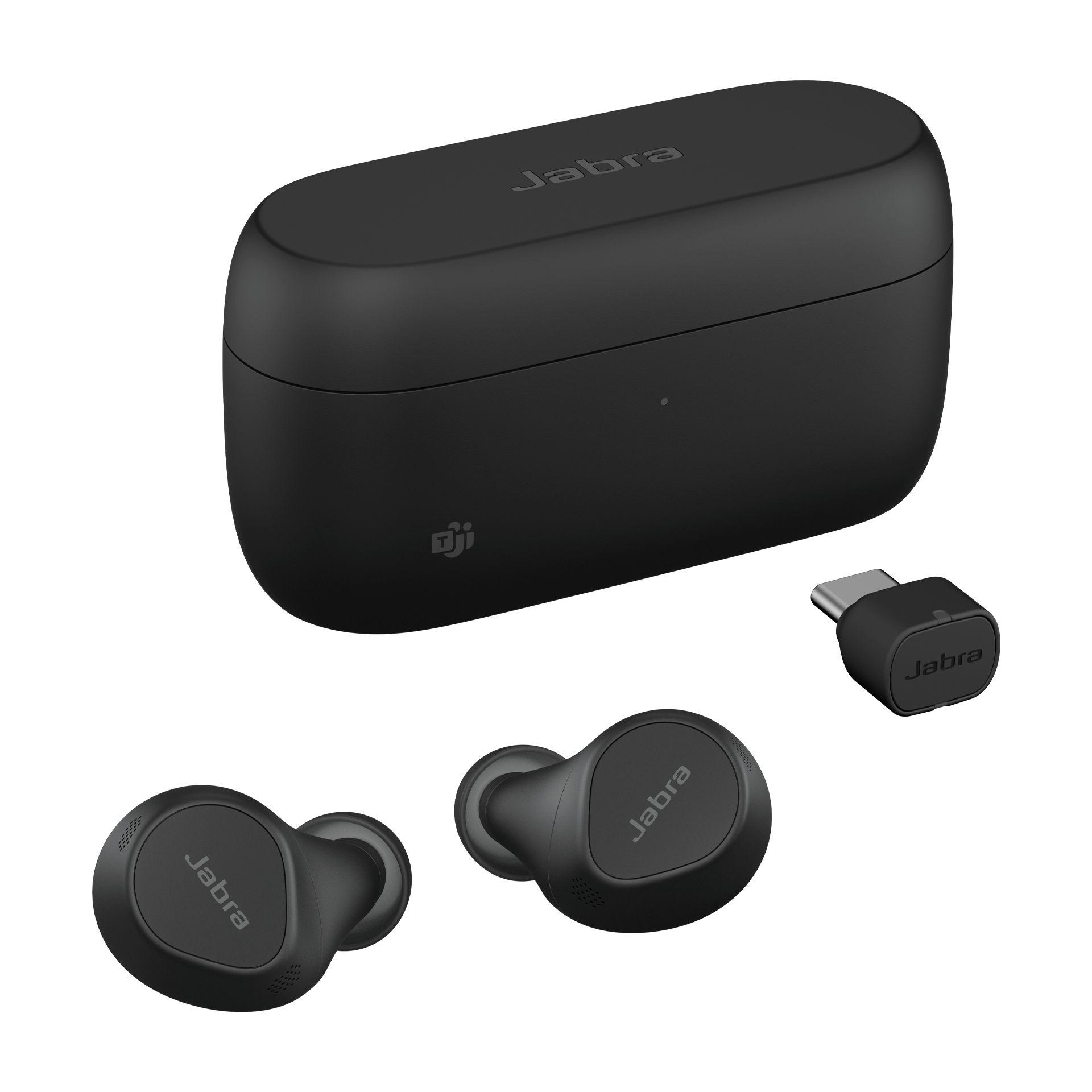 Auriculares JABRA Evolve2 Buds USB-C MS (Binaural - Sem fios - Intra-aural - Preto) — miniatura 3