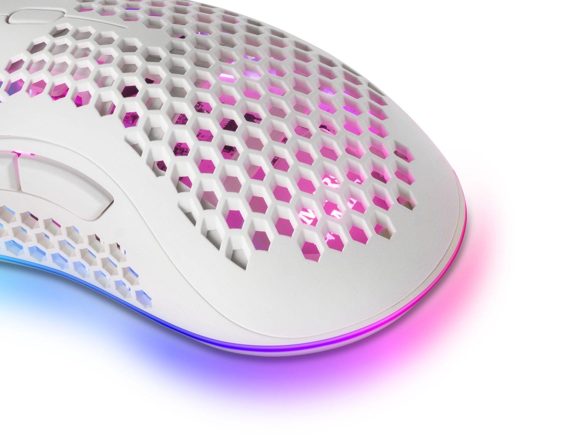 Rato MARSGAMING MMEXW (Mão direita - 32000 DPI - Ótico - Branco), miniatura 5
