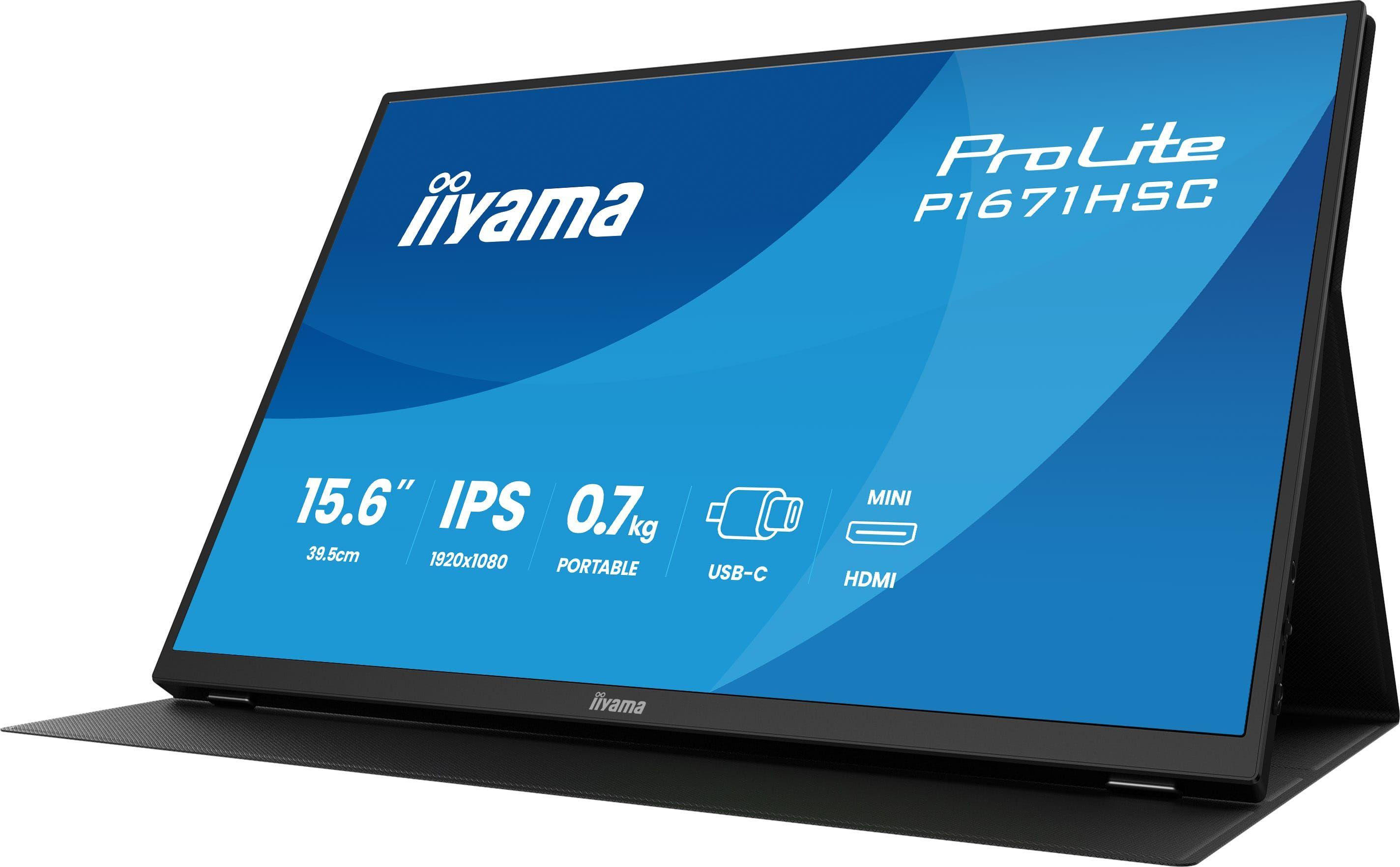 Monitor IIYAMA ProLite P1671HSC-B1 (15,6" Full HD IPS - Preto) — miniatura 7