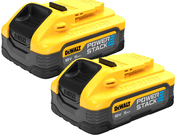 Conjunto de Baterias DEWALT DCBP518H2-XJ Powerstack (2 unidades - 18V XR - 5Ah)