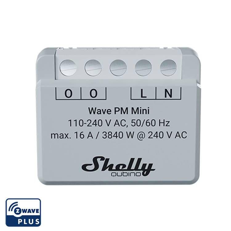 Medidor de Energia SHELLY Wave PM Mini (Plástico - Cinzento), miniatura 2